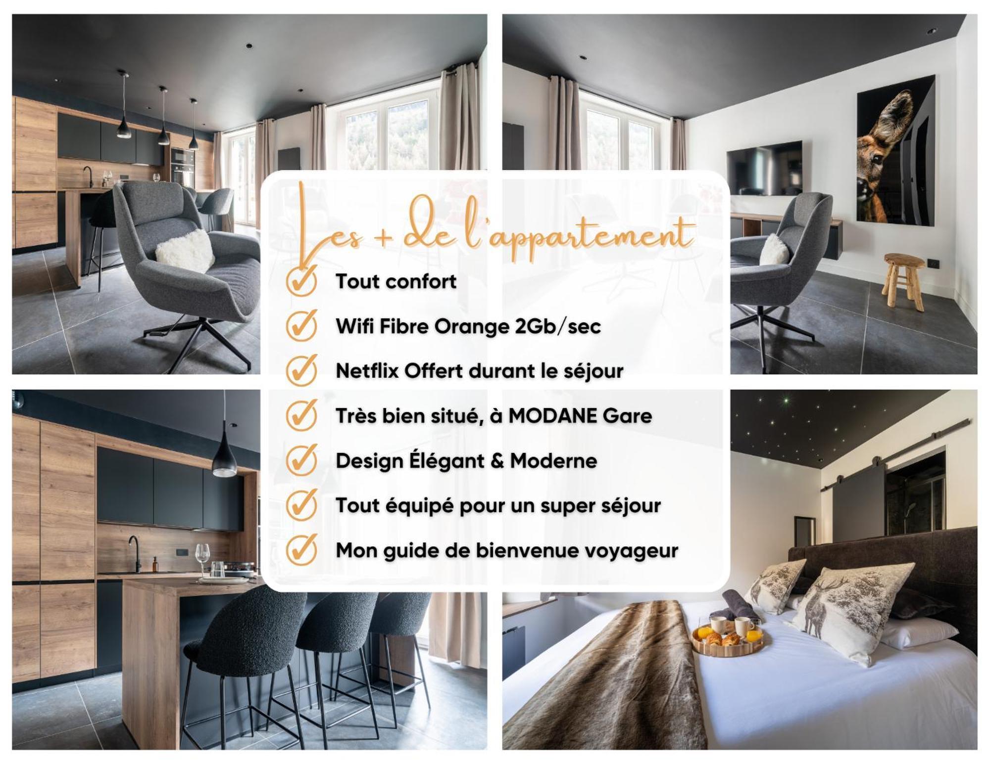 Appartement Le Modania - Gare - A 15 Mn Des Pistes *